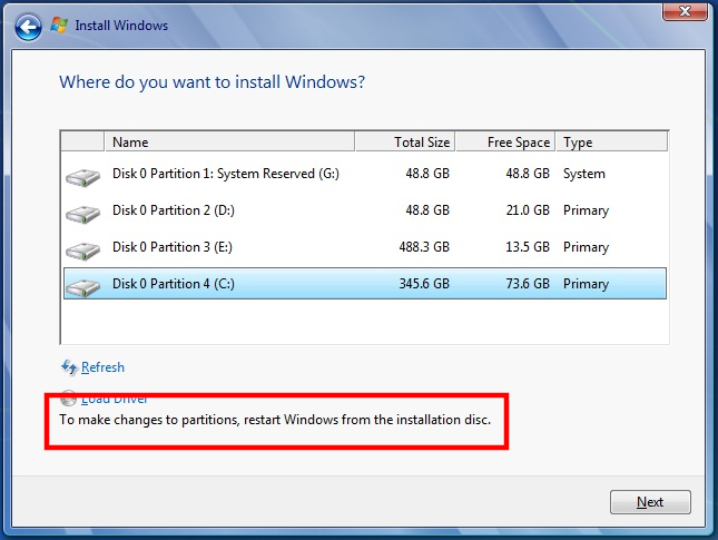 Windows Vista Installation Disc
